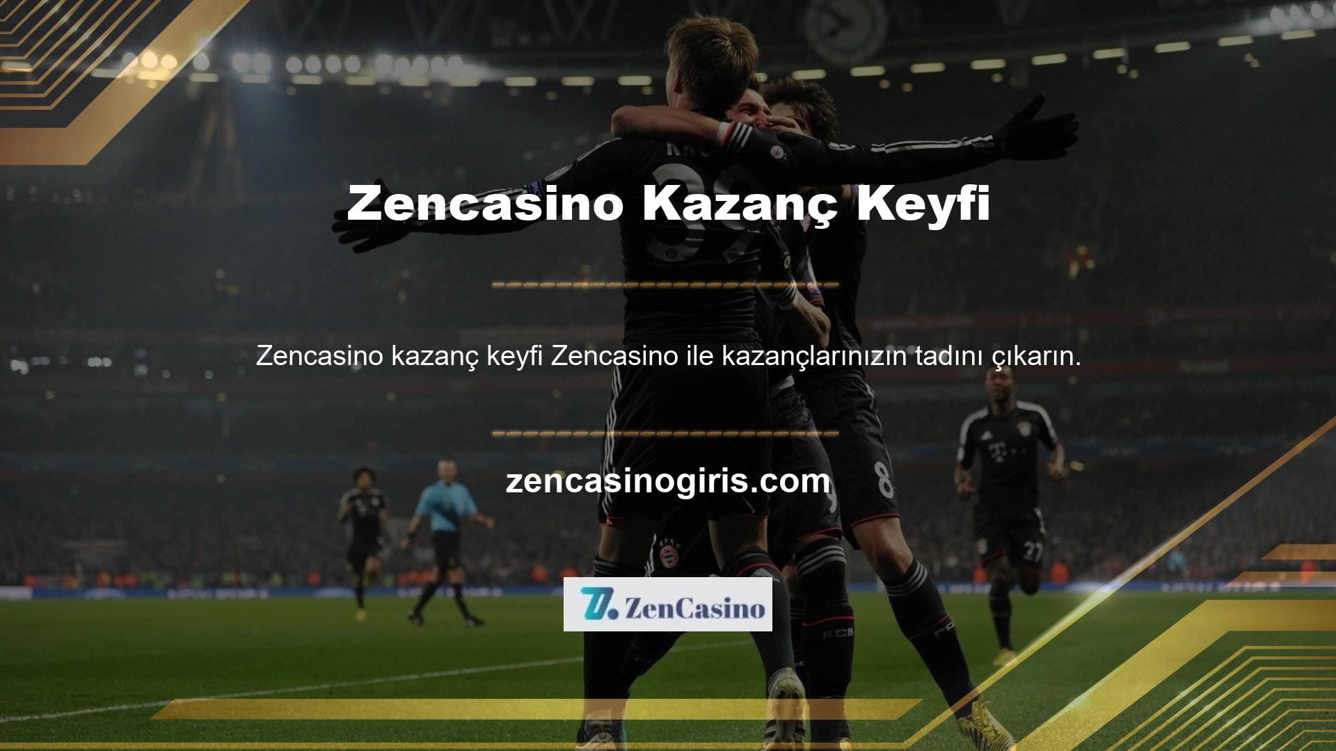 Uluslararası bir kanal bahisçisi olan Zencasino ile kazançlarınızın tadını çıkarın ve elektronik bahis alanında faaliyet gösteren bahis sitelerinden biridir