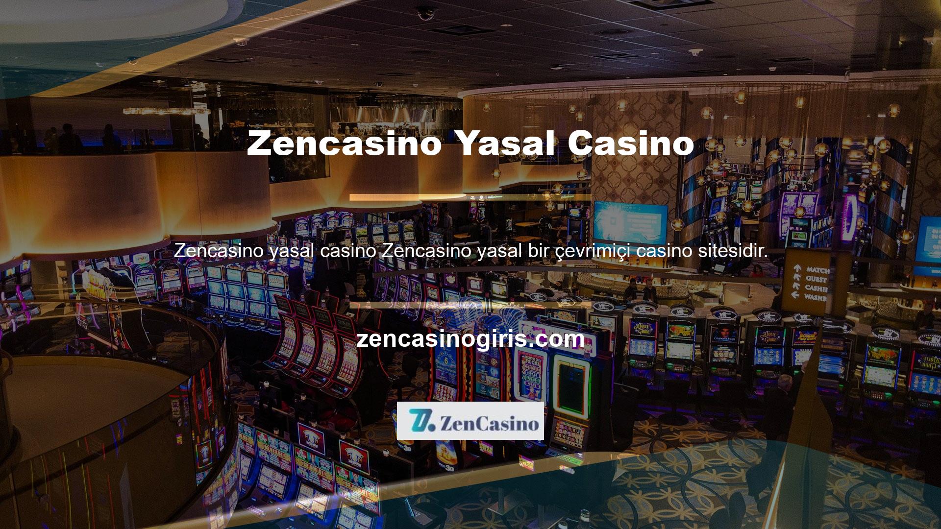 Çevrimiçi casino siteleri için en önemli şeylerden biri Zencasino ödemesidir